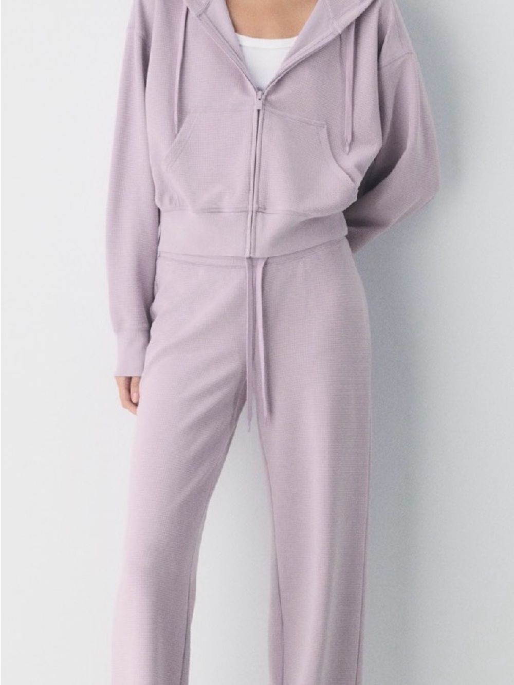 Aritzia Lilac Wide-Leg Pants